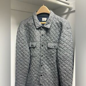 Faherty Men’s Quilted Shirt Jacket